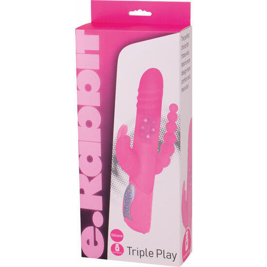 E RABBIT TRIPLE PLAY - PINK image 1