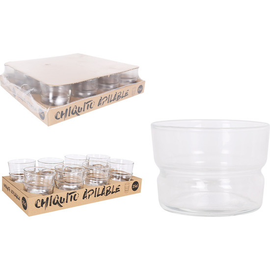 VASO CHIQUITO 25CL TASKA APILABLE image 0