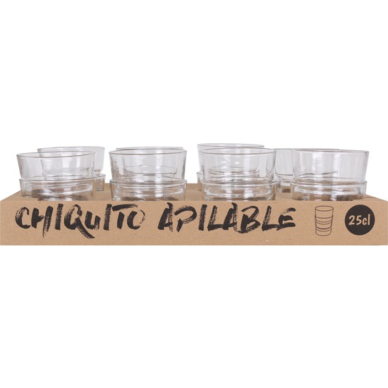 VASO CHIQUITO 25CL TASKA APILABLE image 1