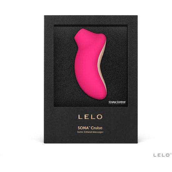 LELO SONA CRUISE SONIC CLITORAL MASSAGER CERISE image 2