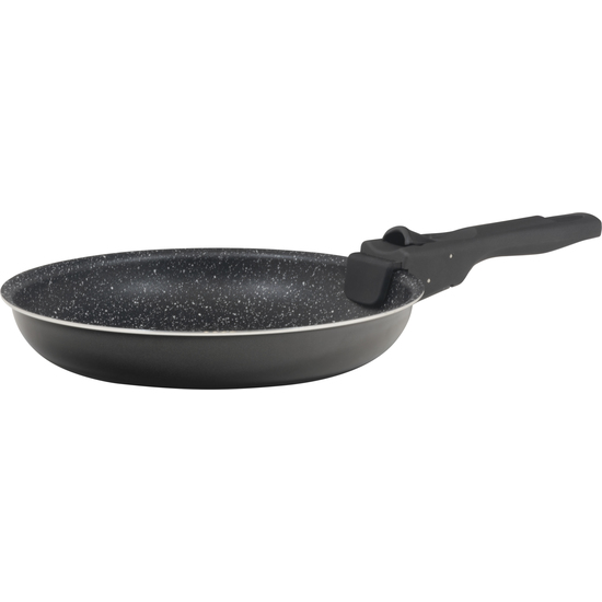 SET 2 SARTENES 24 + 28 CM CLICK AND COOK BLACK CON MANGO CLICK AND COOK image 3