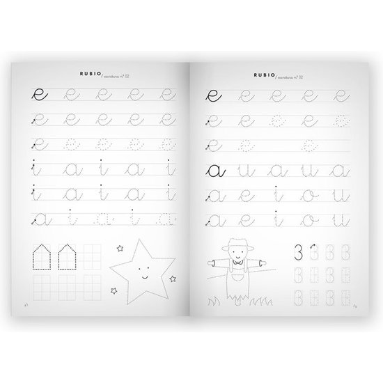 CUADERNO RUBIO ESCRITURA 02 image 1