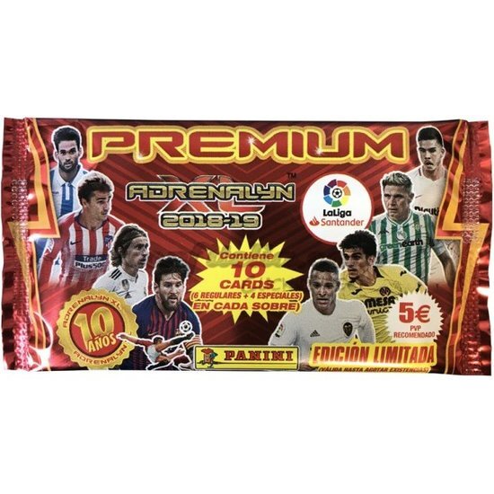 SOBRE PREMIUM ADRENALYX XL LIGA 2019 DE PANINI image 0