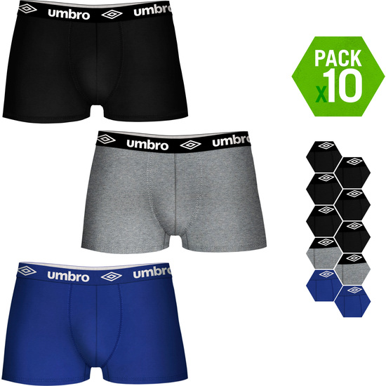 SET DE 10 BOXERS UMBRO (10MULTICOLOR)  image 1