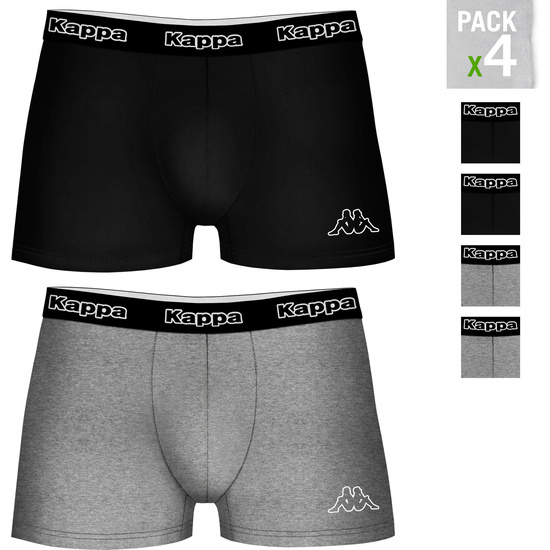 SET 4PCS BOXERS - NEGRO, GRIS  image 0