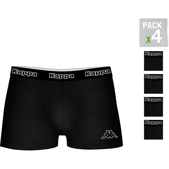 SET 4PCS BOXERS- NEGRO image 0