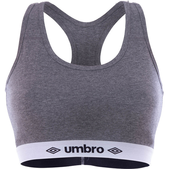 SET SUJETADOR GRIS UMBRO - SLIP DEPORTIVO FEMENINO GRIS UMBRO image 2