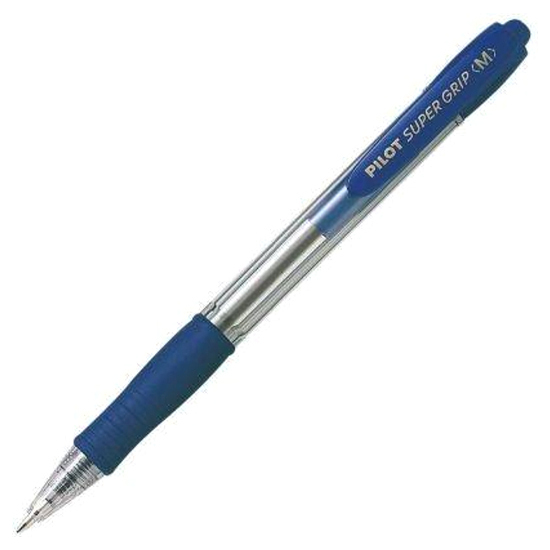 BOLÍGRAFO PILOT SUPER GRIP - AZUL image 0