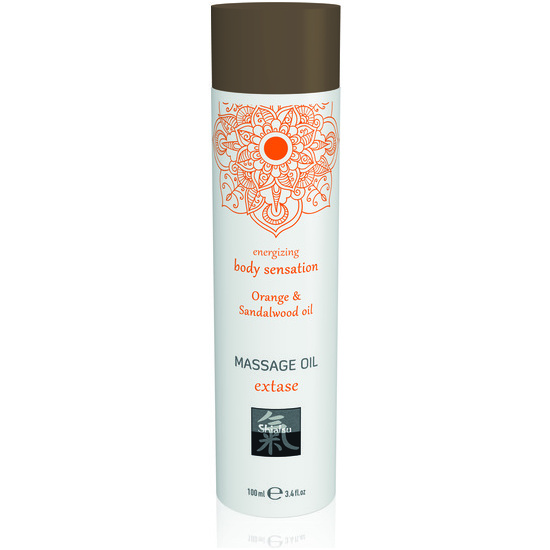 SHIATSU MASSAGE OIL EXTASE - ORANGE & SANDALWOOD OIL 100ML image 0