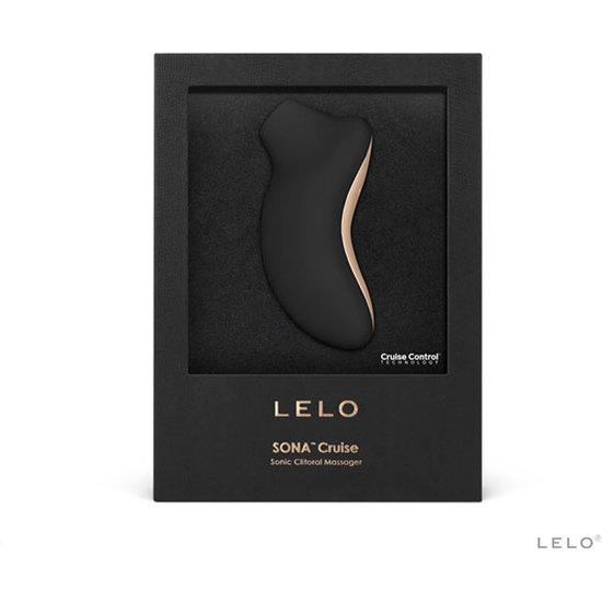 LELO SONA CRUISE SONIC CLITORAL MASSAGER BLACK image 2