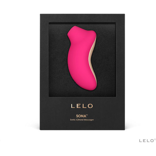 LELO SONA SONIC CLITORAL MASSAGER CERISE image 2