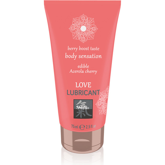 LOVE LUBRICANT EDIBLE ACEROLA CHERRY 75ML image 0