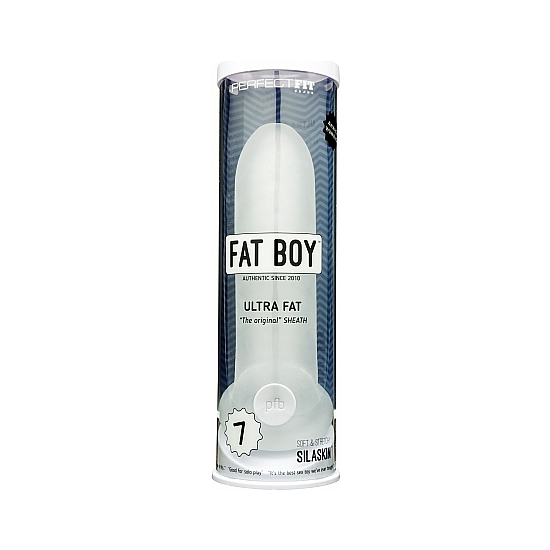 FAT BOY ORIGINAL ULTRA FAT 7,5 INCH - CLEAR image 0