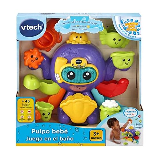 PULPO BEBE JUEGA EN EL BAÑO image 3