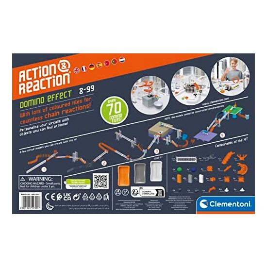 ACTION Y REACTION EFECTO DOMINO image 2