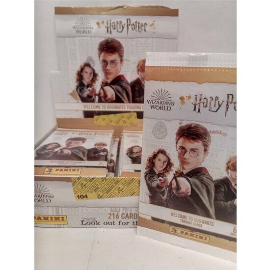 HARRY POTTER TRANDING CARDS - SOBRES COLOR - 1 UNIDAD image 0