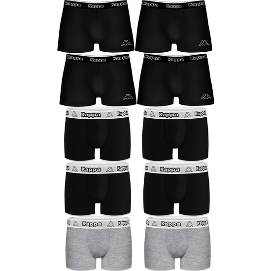 SET 10PCS BOXERS KAPPA - NEGRO Y MULTICOLOR  image 0