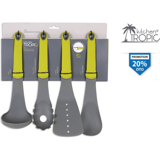 DESIGN KITCHEN TOOLS SET 4 KITCHEN TROPIC image 0