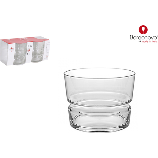 SET 4 VASOS CHIQUITO 25CL TASKA APILABLE image 0
