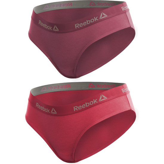 SET DE 2 CULOTTES DEPORTIVOS PARA MUJER REEBOK - ROSA FUERTE + ROSA  image 0