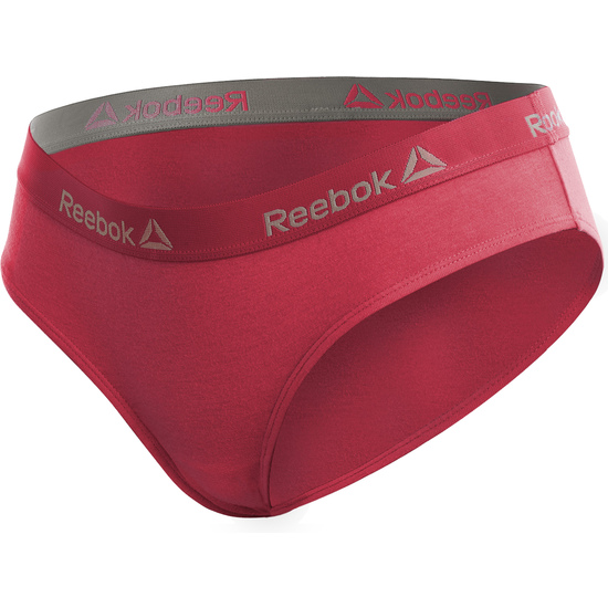 SET DE 2 CULOTTES DEPORTIVOS PARA MUJER REEBOK - ROSA FUERTE + ROSA  image 1