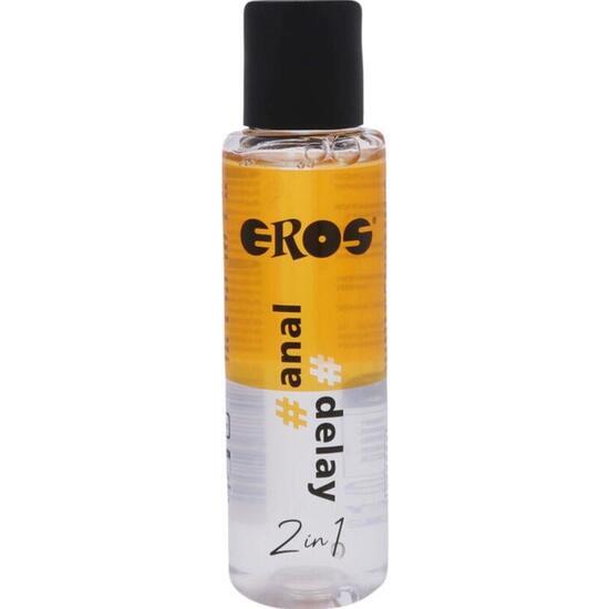 EROS 2 EN 1 - LUBRICANTE RELAJANTE ANAL BASE DE AGUA 100ML image 0