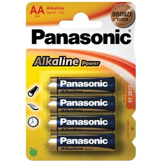 PILAS X4 ALKALINA PANASONIC AA-LR06 image 0