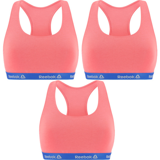 PACK DE 3 TOP DEPORTIVO PARA MUJER ROSA image 0