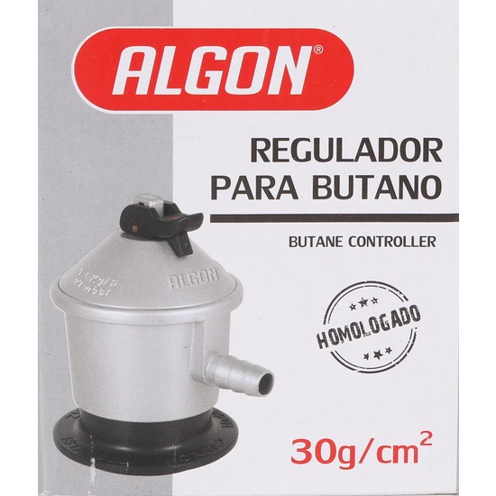 REGULADOR PARA BUTANO 30G/CM2 ALGON image 1