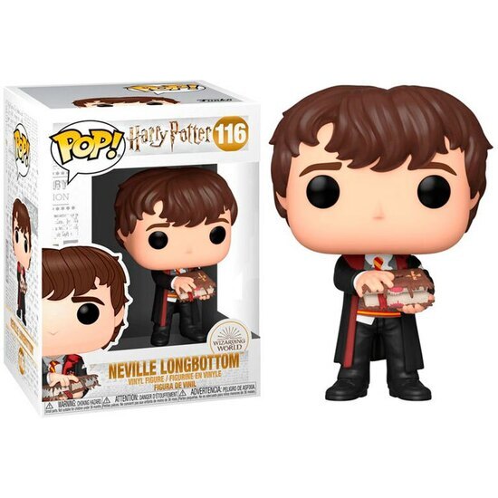 FUNKO HARRY POTTER NEVILLE LONGBOTTOM CON LIBRO DE MONSTRUOS 116 image 0