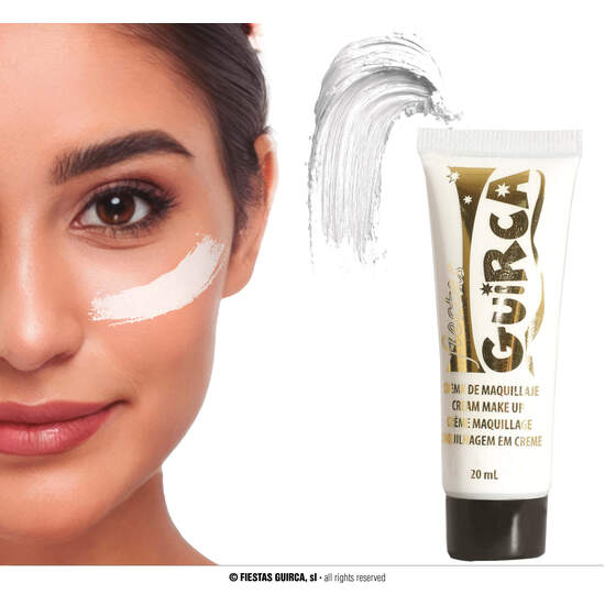 TUBO MAQUILLAJE BLANCO 20 ML EN BLISTER image 0