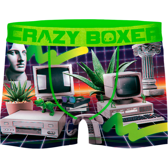 BOXER UNITARIO CRAZY BOXER - MICROFIBRA - MULTICOLOR image 0