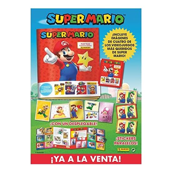 STARTER PACK SUPER MARIO ALBUM+4SOB image 3