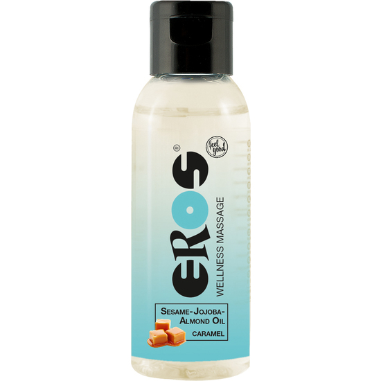 EROS WELLNES MASSAGE OIL CARAMEL 50ML image 0